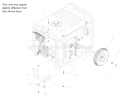 Page D Diagram and Parts List for 1654-1  Briggs and Stratton Generator